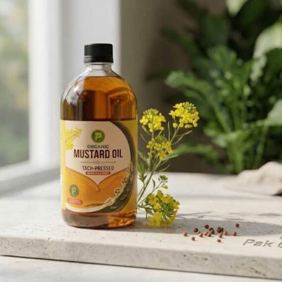 Organic Mustard Oil – 1 Liter