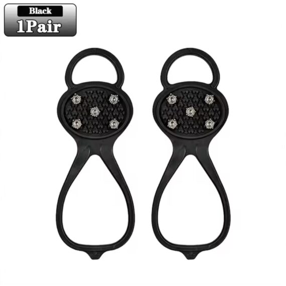 5 Studs Anti-Skid Ice Snow Crampons for Shoes & Boots