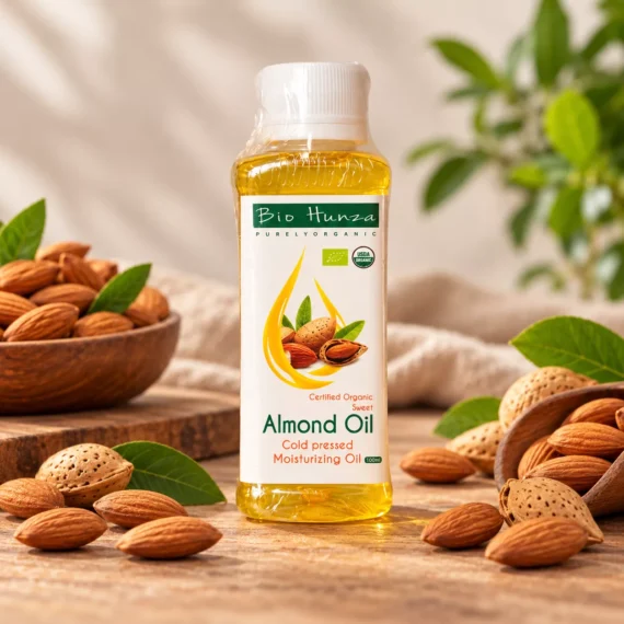 USDA certified organic sweet almond oil 110ml for dark circle repair