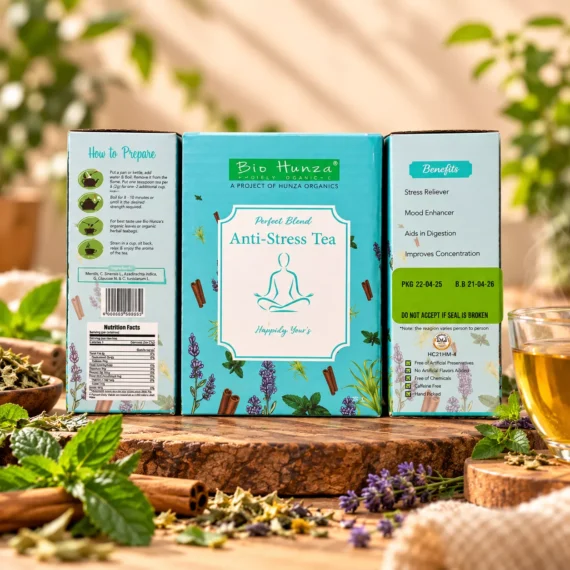 Caffeine-free anti-stress herbal tea 25g blend for relaxation