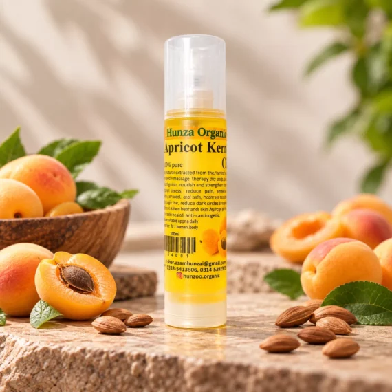 Pure apricot kernel oil 100ml bottle for sensitive skin care