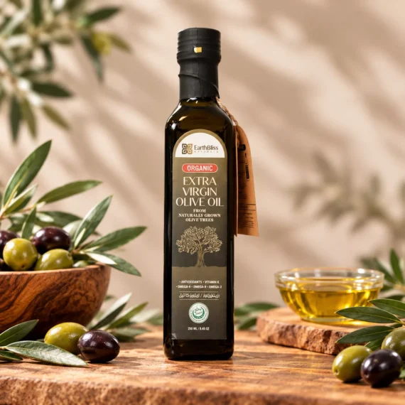 Extra virgin organic olive oil 1 liter wild harvest cold pressed