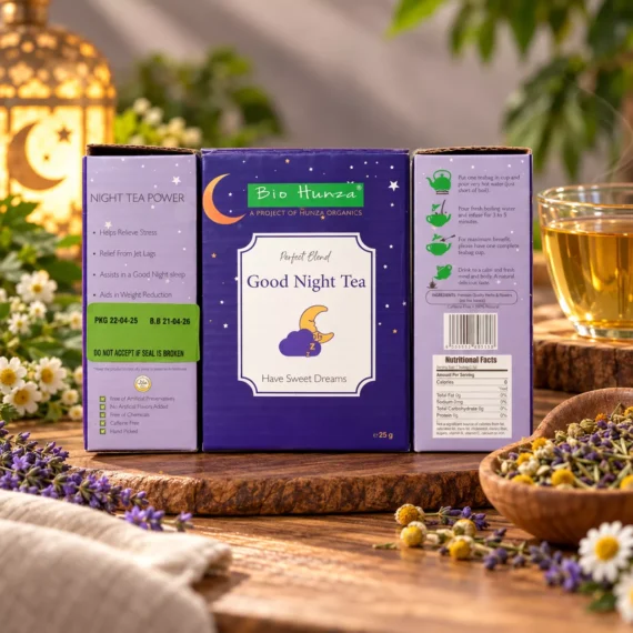 Good night bedtime herbal tea 25g pouch for deep restful sleep