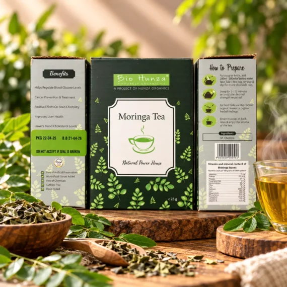 Organic moringa oleifera leaf tea 25g for daily vitality