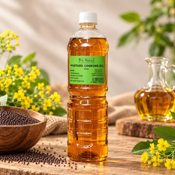Traditional kachi ghani organic mustard oil 235ml for edible cooking