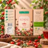 Certified organic wild rose hip tea 25g rich in vitamin C