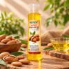 Pure sweet almond oil 120ml bottle for facial skin and scalp nourishment